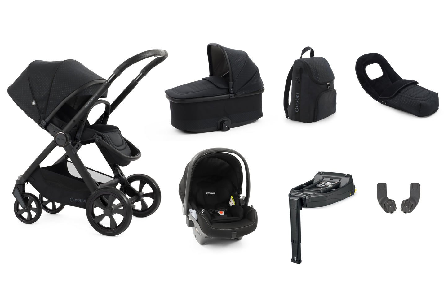 Babystyle Oyster 4 Luxury Pebble 360 Pro2 Bundle - Raven