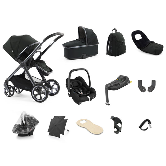 Babystyle Oyster 4 Ultimate Cabriofix Bundle - Black Olive