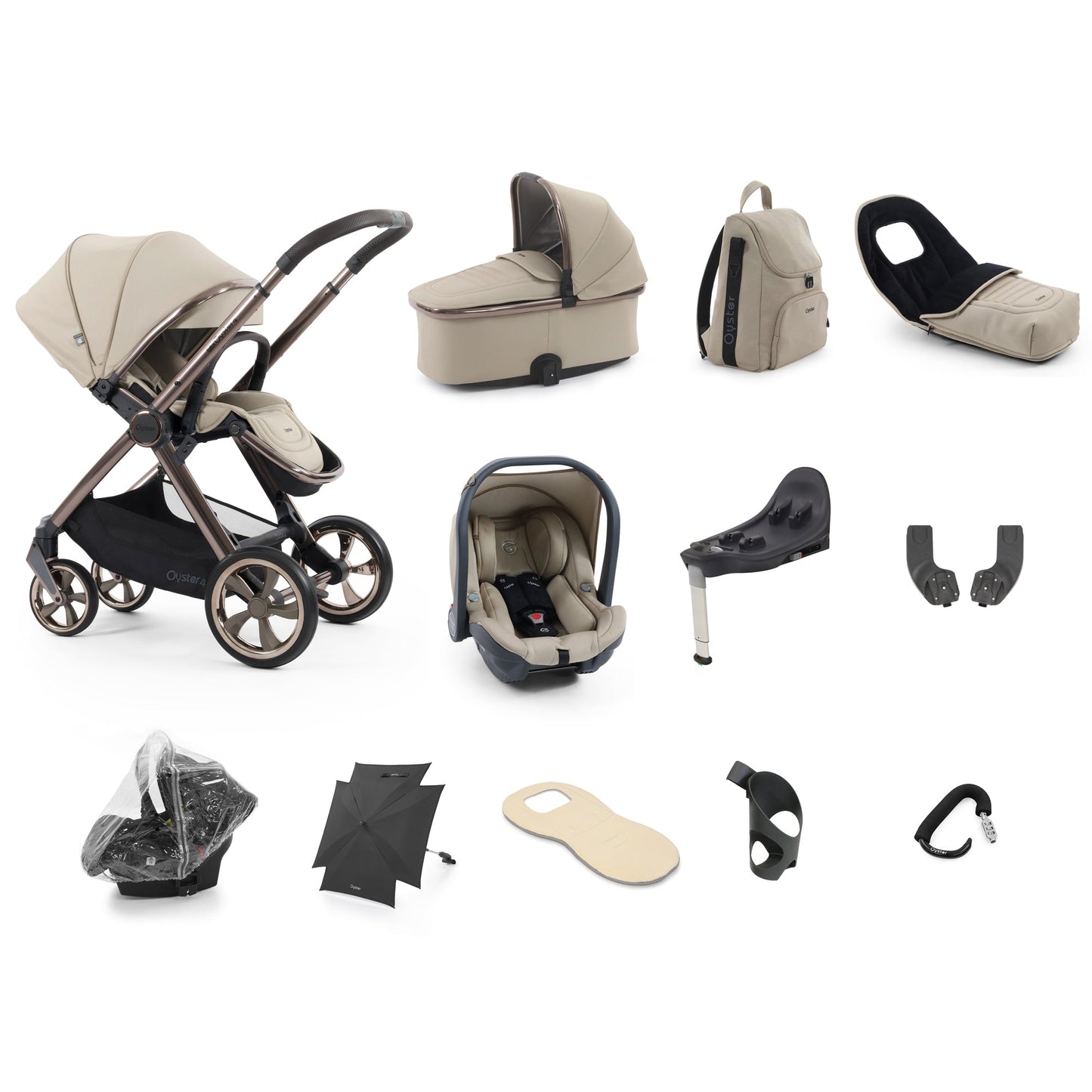 Babystyle Oyster 4 Ultimate Bundle - Buttermilk