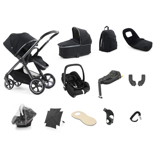 Babystyle Oyster 4 Ultimate Cabriofix Bundle - Carbonite