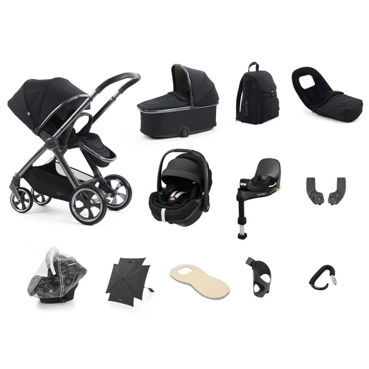 Babystyle Oyster 4 Ultimate Pebble 360 Pro2 Bundle - Carbonite
