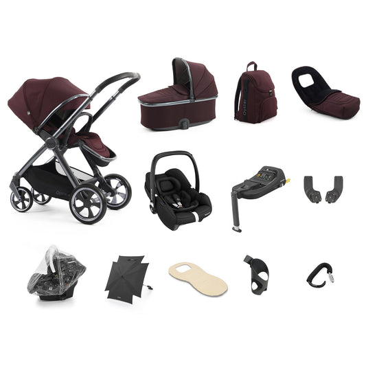 Babystyle Oyster 4 Ultimate Cabriofix Bundle  - Mulberry