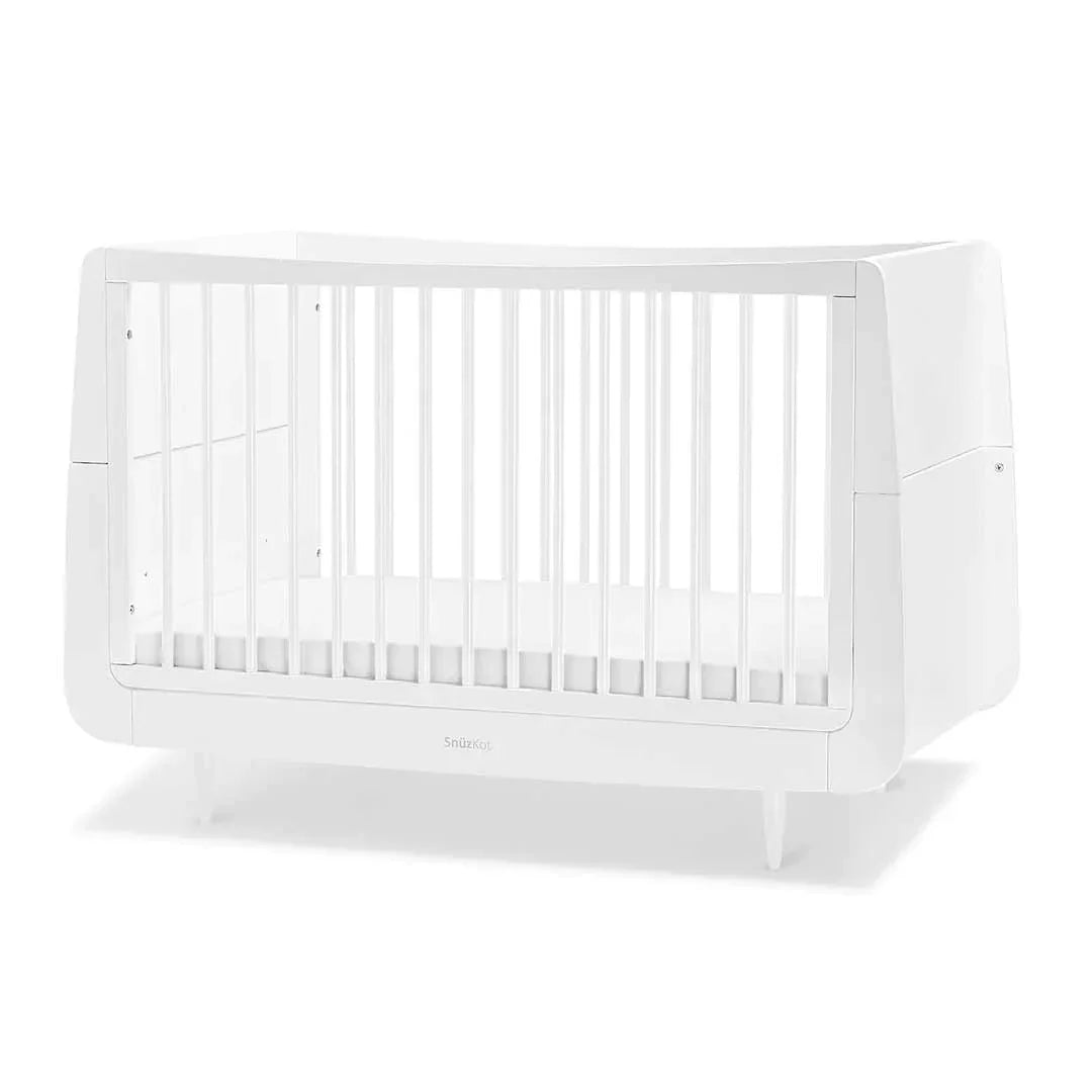 SnuzKot Skandi Cot Bed - White