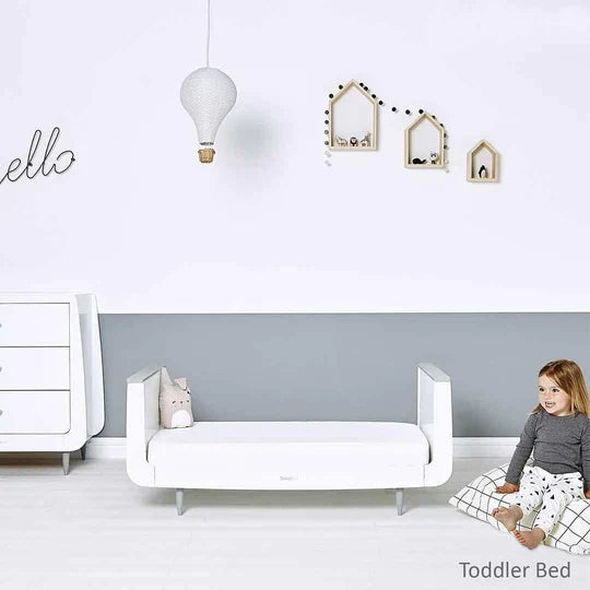 SnuzKot Skandi Cot Bed - Grey