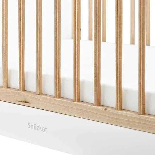 SnuzKot Skandi Cot Bed - Natural