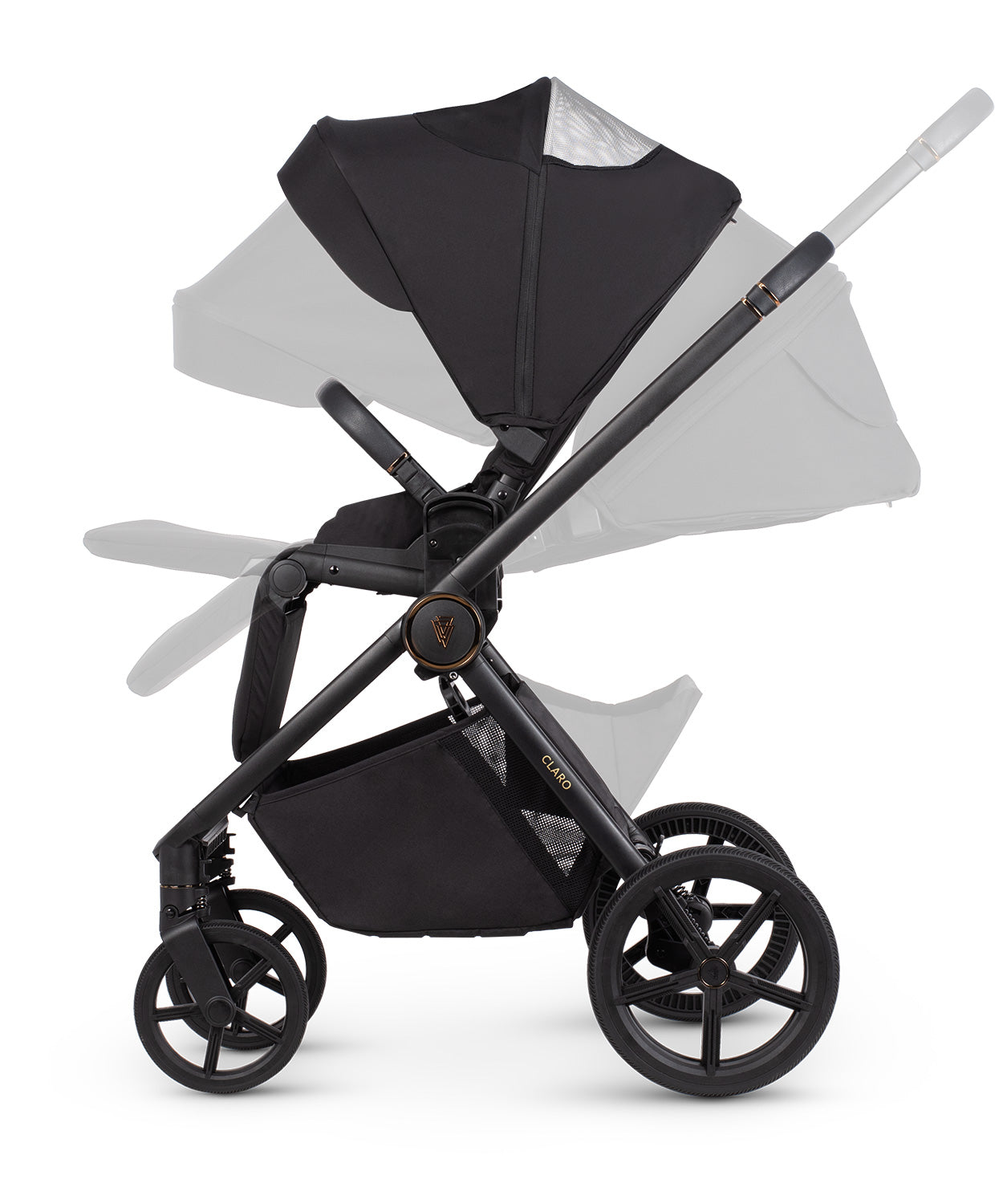 Venicci Claro 3 in 1 including Cloud T & Base  - Noir