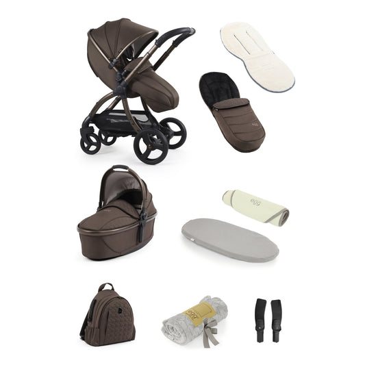 egg3 9 Piece Snuggle Bundle - Chocolate Velvet