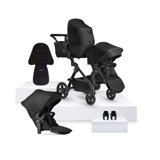 Silver Cross Wave 3 Pushchair - Onyx