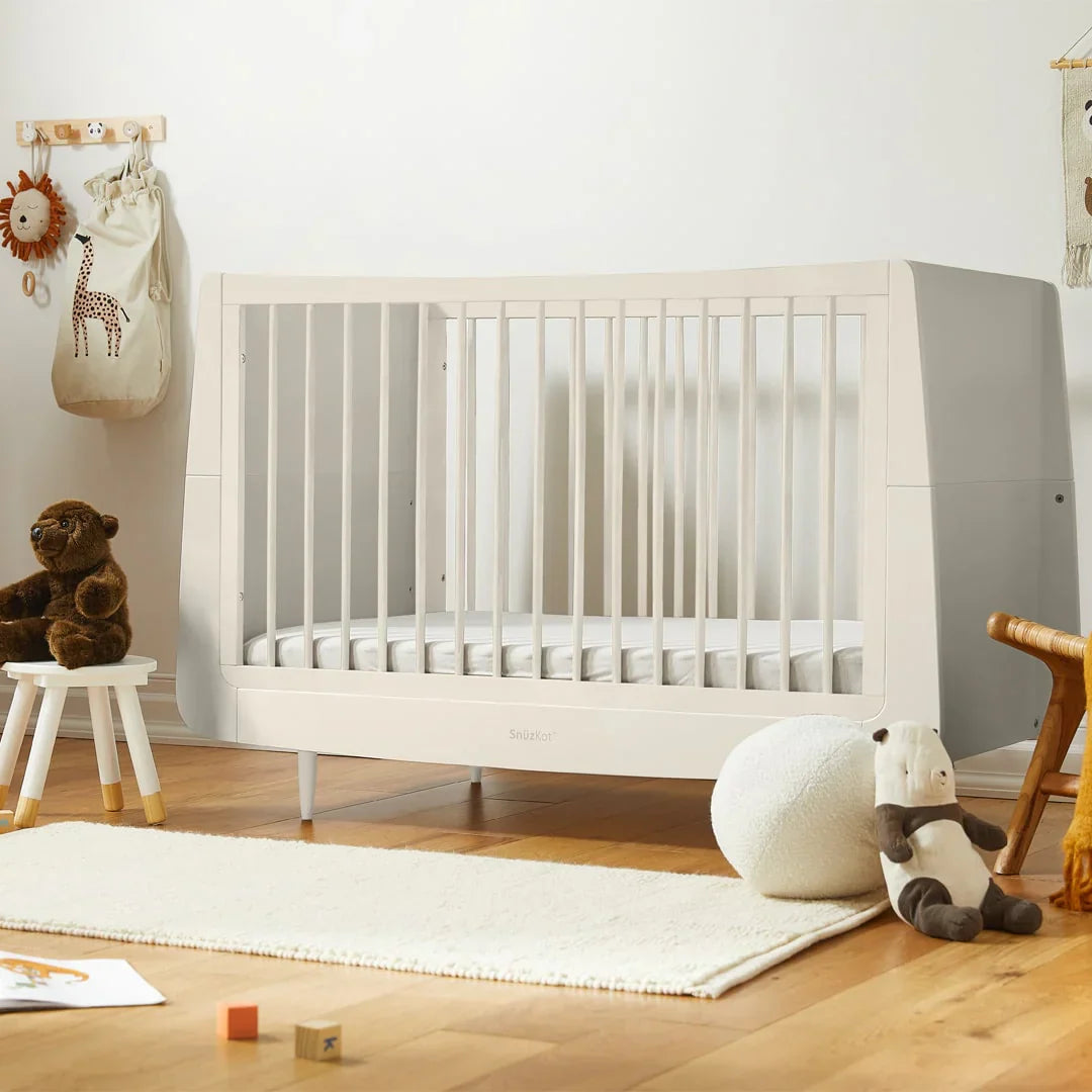 SnuzKot Skandi Cot Bed - Cashmere