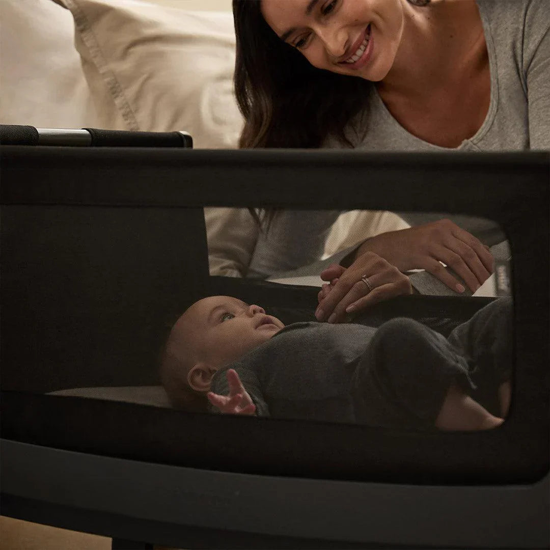 SnuzPod5 Bedside Crib - Graphite